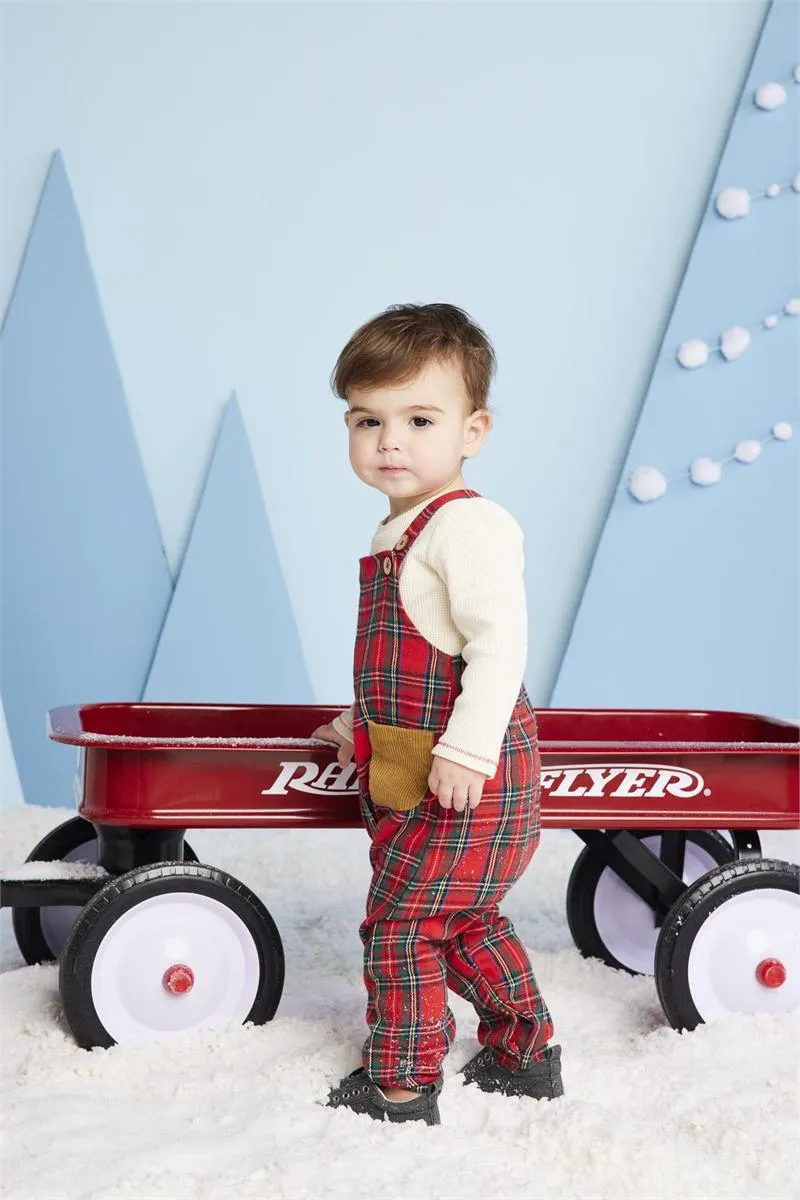 Tartan Overall Set