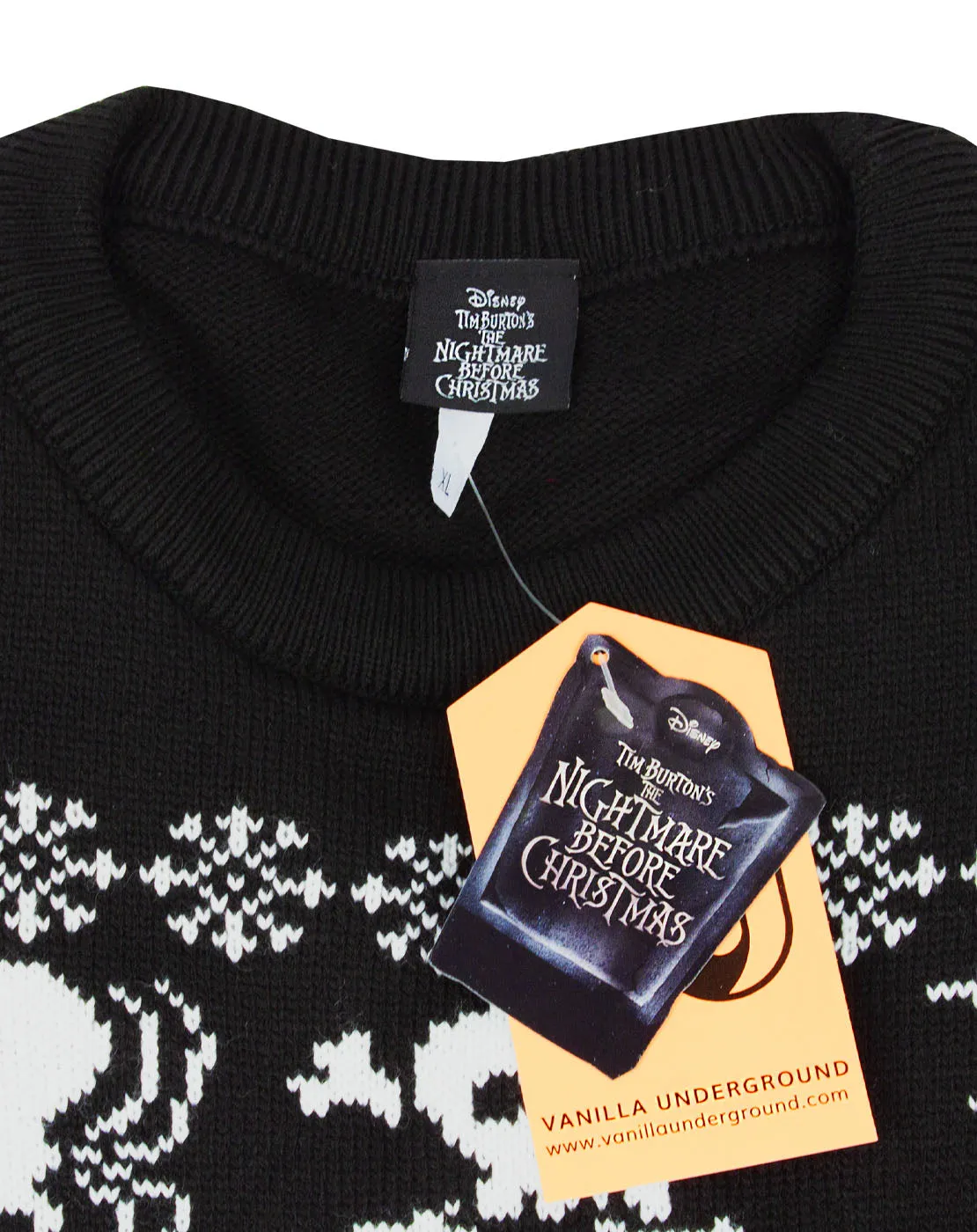 The Nightmare Before Christmas Jack Skellington Knitted Jumper