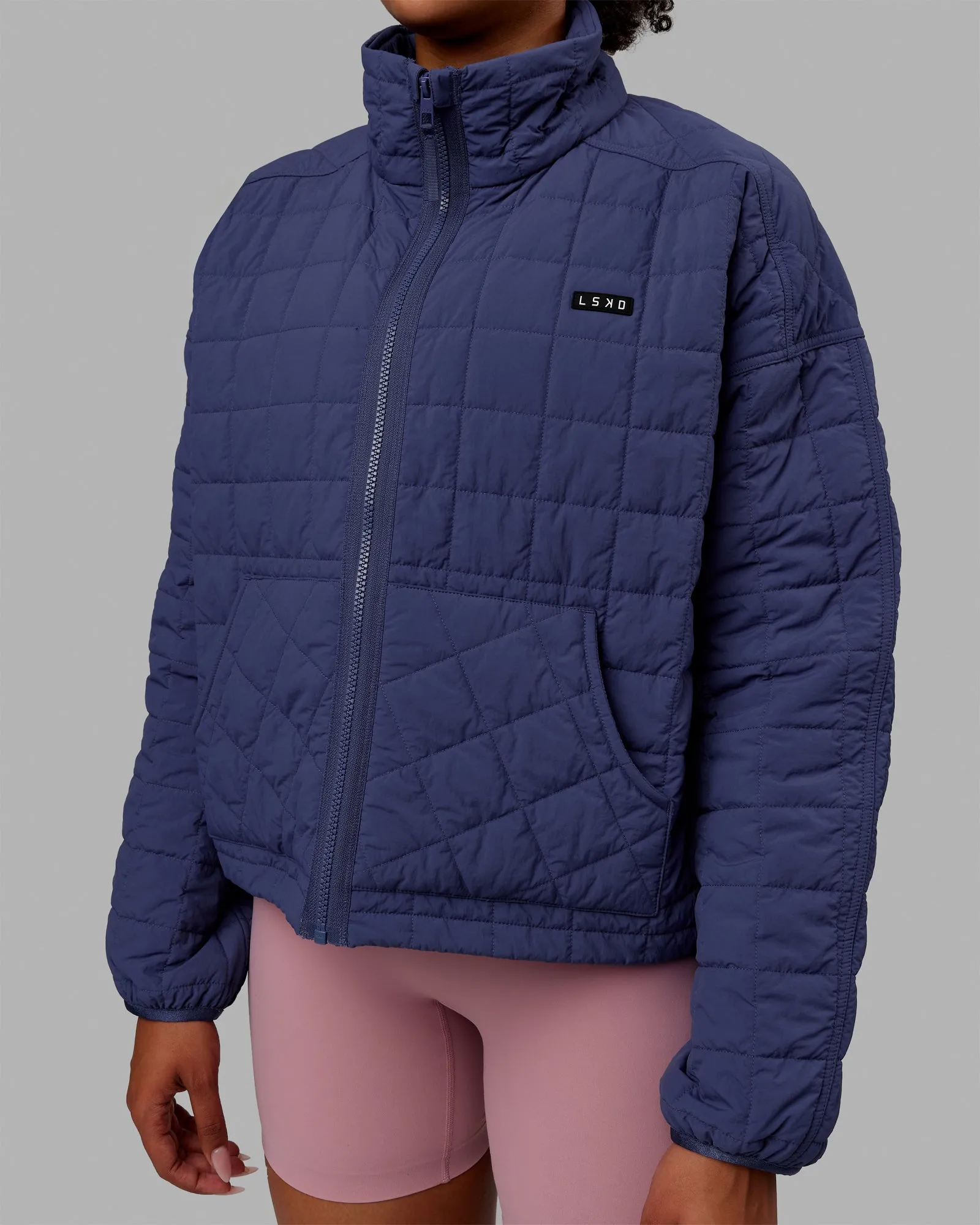 Thrive Packable Jacket - Future Dusk