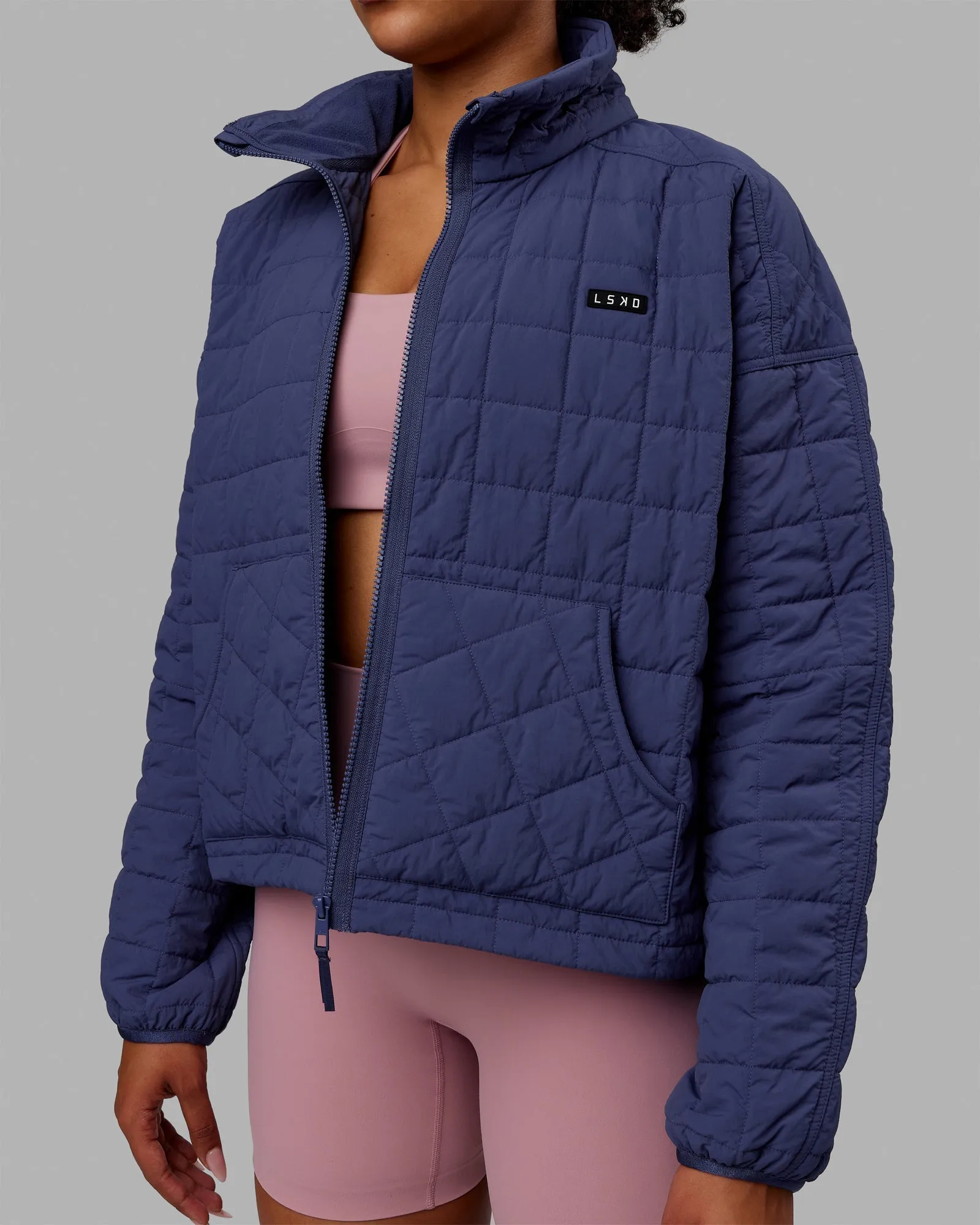 Thrive Packable Jacket - Future Dusk