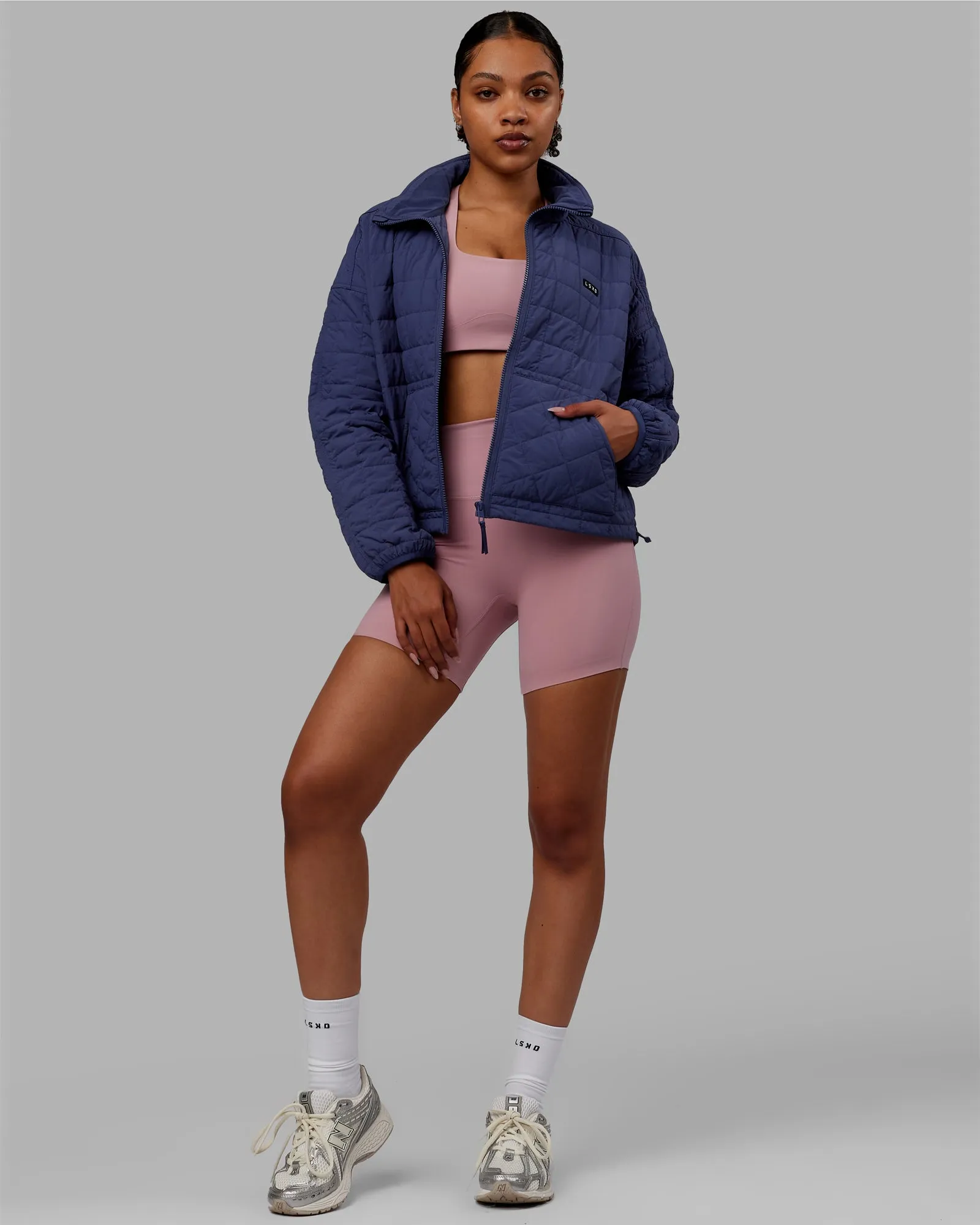 Thrive Packable Jacket - Future Dusk