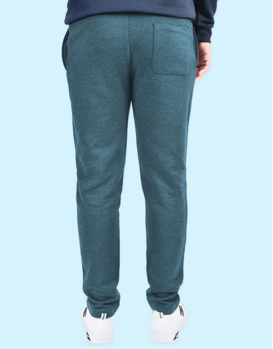 Unisex Fleece Trouser-Blue Marl