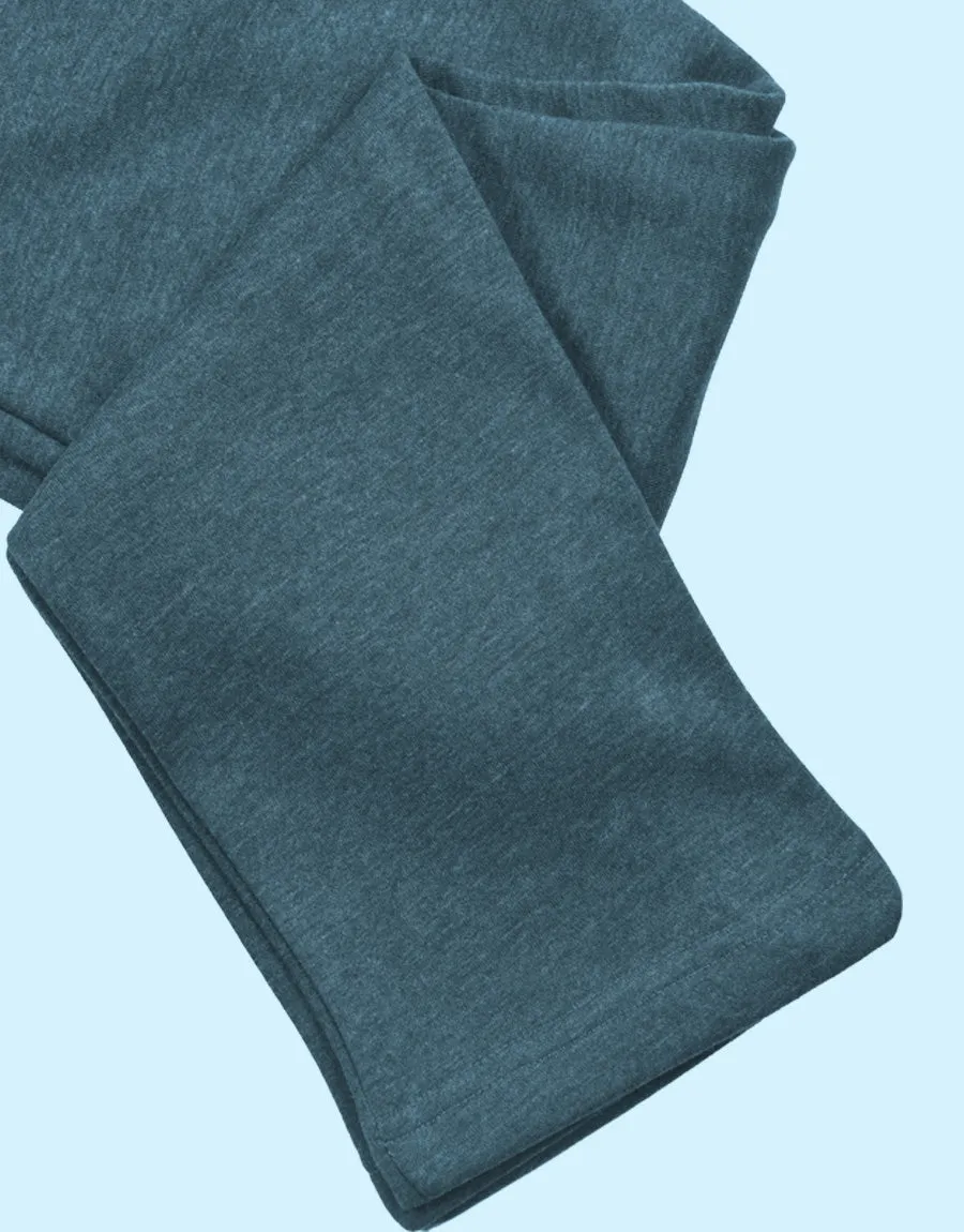 Unisex Fleece Trouser-Blue Marl