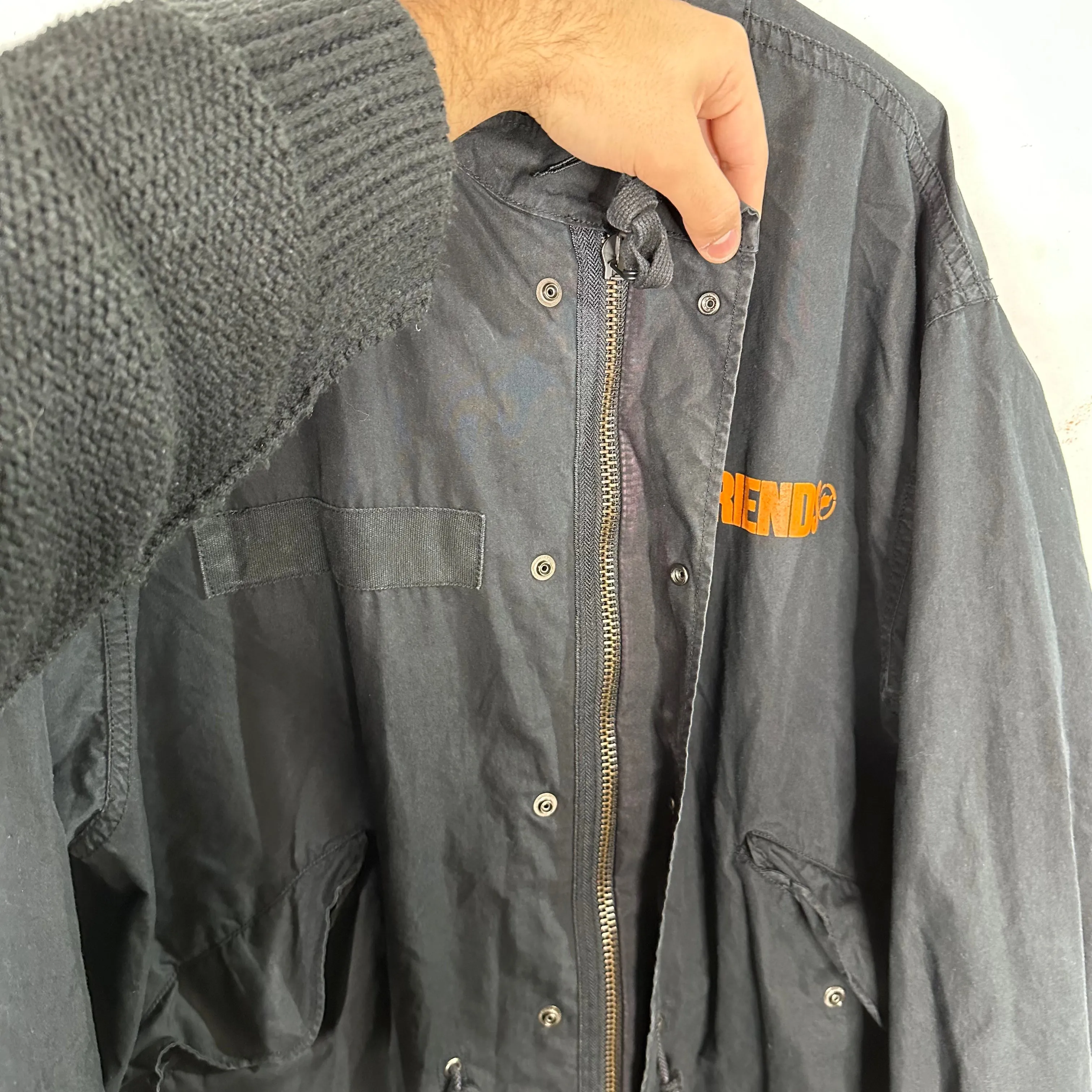 Vlone X Fragment Fishtail Parka Jacket