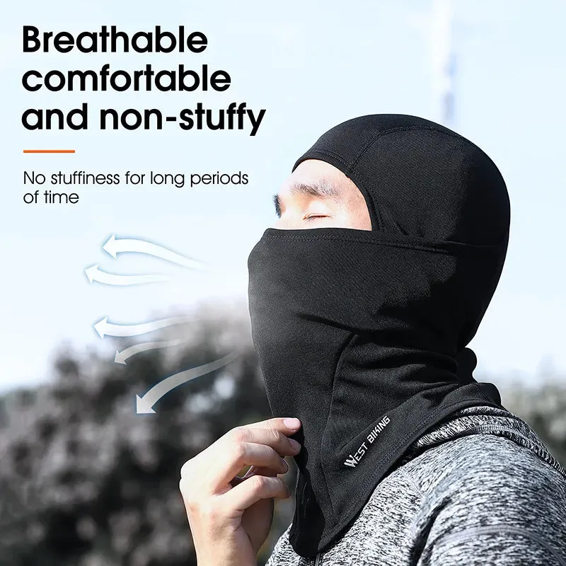 Winter Fleece Cycling Cap Hat Windproof Men Women Sport Scarf Balaclava Ski Bicycle Motorcycle Running Neck Warmer