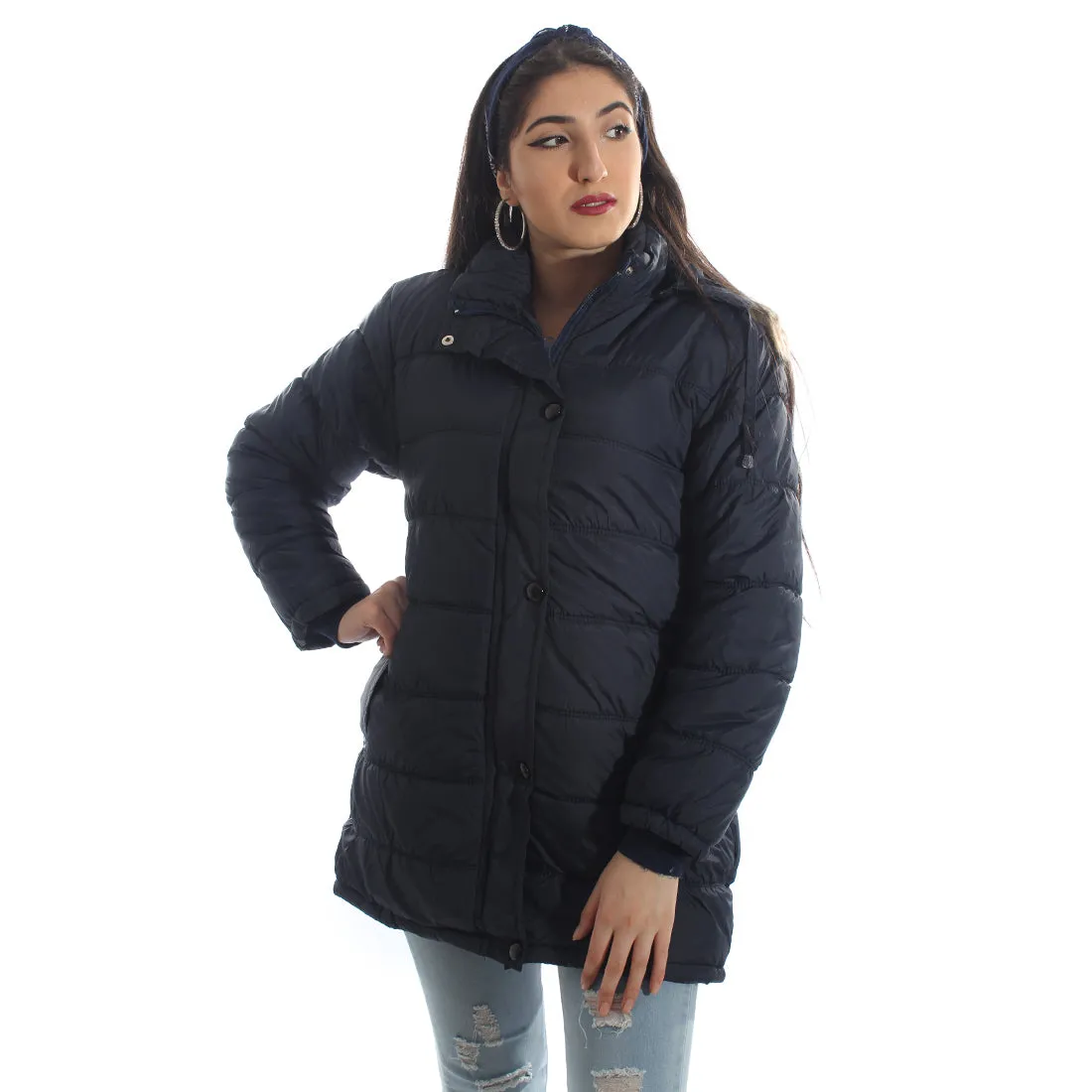 Women jacket/ colour navy -4035