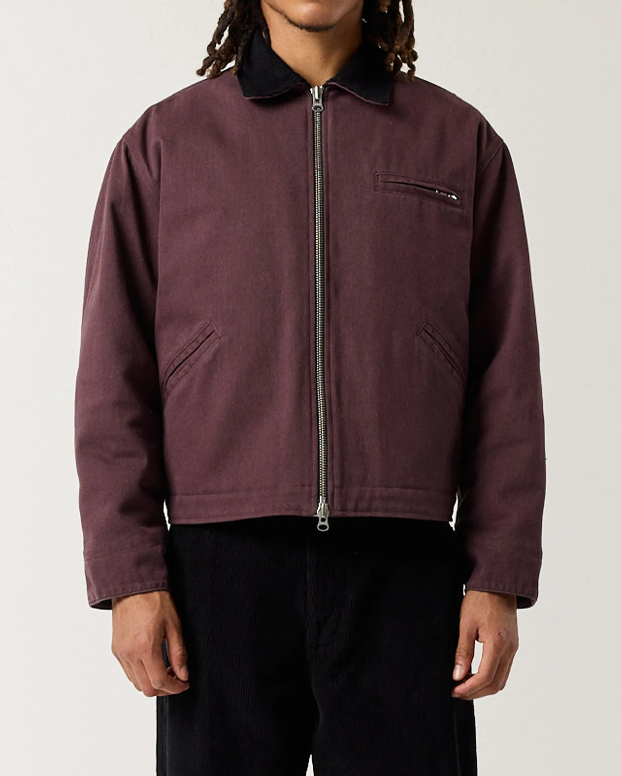 Work Jacket - Wine