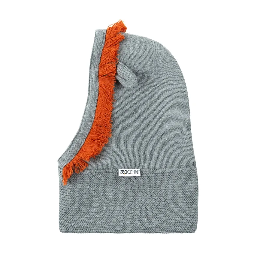 Zoocchini Baby/Toddler Knit Balaclava Hat - Leo the Lion