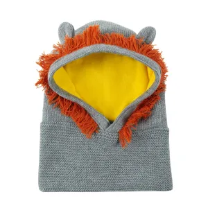 Zoocchini Baby/Toddler Knit Balaclava Hat - Leo the Lion